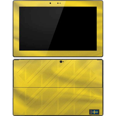 Sweden Soccer Flag Surface Pro Tablet Skin